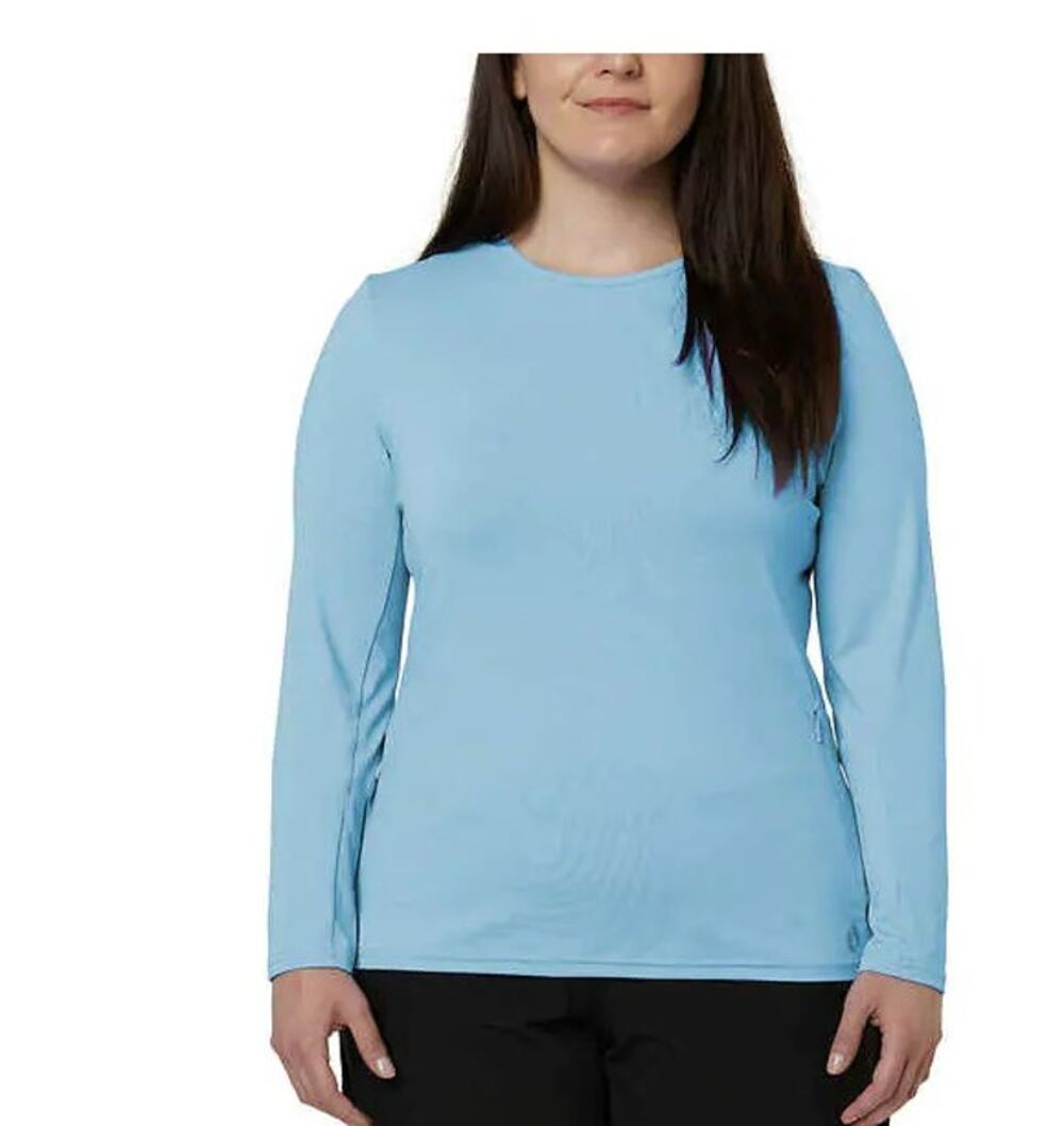 Hang Ten Ladies Long Sleeve Rashguard UPF 50+ - Small
